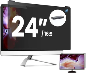 24" Computer Privacy Screen Filter 9H Hardness Hanging Privacy Shield, Compatible with 23.6/23.8" 16:9 Widescreen Monitors, Eye Protection & Blue Light Blocking 24" Computer Privacy Screen Filter 9H Hardness Hanging Privacy Shield, Compatible with 23.6/23.8" 16:9 Widescreen Monitors, Eye Protection & Blue Light Blocking