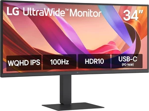 34U650A-B 34" UltraWide IPS WQHD 100Hz HDR10 Curved Monitor (Black) 34U650A-B 34" UltraWide IPS WQHD 100Hz HDR10 Curved Monitor (Black)