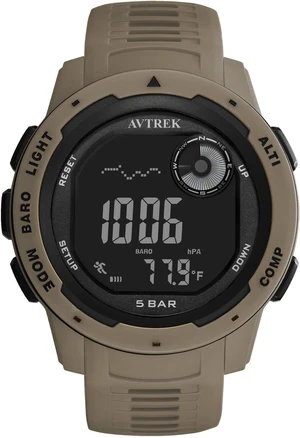 Tactical Watch with Compass & Pedometer, 50M Waterproof 2003 Tactical Watch with Compass & Pedometer, 50M Waterproof 2003