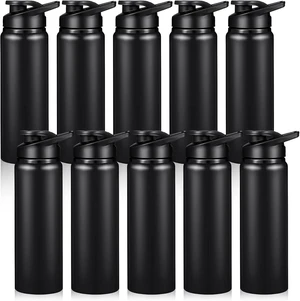 10-Pack 25oz Reusable Aluminum Water Bottles Leak Proof 10-Pack 25oz Reusable Aluminum Water Bottles Leak Proof