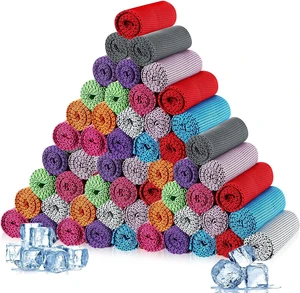 500-Pack Bulk Cooling Towels for Neck & Face (Multicolor) 500-Pack Bulk Cooling Towels for Neck & Face (Multicolor)