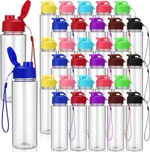 30-Pack Bulk Classic Water Bottles (Multicolored) 30-Pack Bulk Classic Water Bottles (Multicolored)