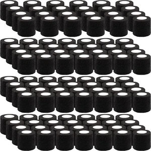 108-Roll Elastic Adhesive Tape 2" Self-Adherent Bandages (Black) 108-Roll Elastic Adhesive Tape 2" Self-Adherent Bandages (Black)
