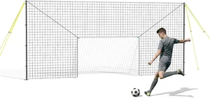 3-in-1 Soccer Goal with Rebounder & Backstop Net 3-in-1 Soccer Goal with Rebounder & Backstop Net