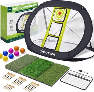 Golf Chipping Net for Backyard Practice Improves Accuracy & Distance Control, Foldable Multi-Target Training Aid for Indoor/Outdoor Use, All Skill Levels Golf Chipping Net for Backyard Practice Improves Accuracy & Distance Control, Foldable Multi-Target Training Aid for Indoor/Outdoor Use, All Skill Levels