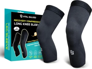 Vital Salveo Compression Long Knee Sleeve (1 Pair) L Vital Salveo Compression Long Knee Sleeve (1 Pair) L