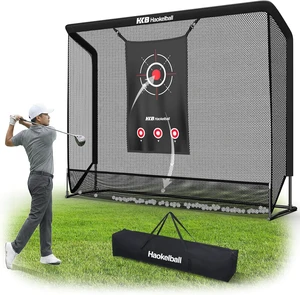 10x8FT Golf Practice Net Driving, Hitting & Simulator Cage 10x8FT Golf Practice Net Driving, Hitting & Simulator Cage