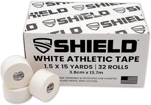White Athletic Tape 32-Roll Case, 1.5 in x 15 yd White Athletic Tape 32-Roll Case, 1.5 in x 15 yd