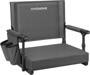 Stadium Seat with Back Support & 2.8" Cushion for Sports Events Stadium Seat with Back Support & 2.8" Cushion for Sports Events