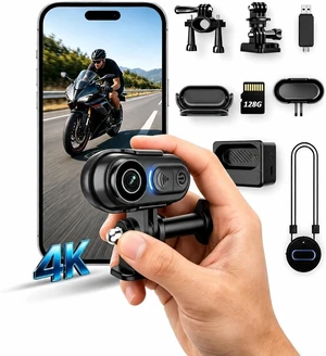 4K Mini Body Camera 128GB Thumb Sports Action Cam with Audio, Hands-Free Chest POV Recorder with Magnetic Clip-On & Helmet Mount for Cap, Shirt, Cycling & Skiing 4K Mini Body Camera 128GB Thumb Sports Action Cam with Audio, Hands-Free Chest POV Recorder with Magnetic Clip-On & Helmet Mount for Cap, Shirt, Cycling & Skiing