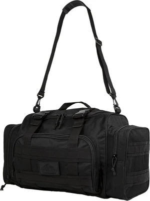 Heavy Duty Tactical Duffel Bag for Men Splashwater-Proof Weekender Gym Bag for Basketball, Football, Soccer, Hiking & Hunting (Black) Heavy Duty Tactical Duffel Bag for Men Splashwater-Proof Weekender Gym Bag for Basketball, Football, Soccer, Hiking & Hunting (Black)