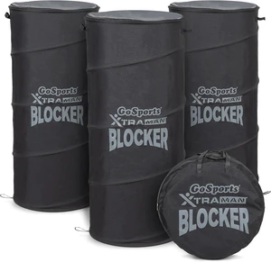 XTRAMAN PRO 46" XL Pop-Up Defender 3 Pack Heavy Duty Multi-Sport Blocking Dummy for Basketball, Football, Soccer & More XTRAMAN PRO 46" XL Pop-Up Defender 3 Pack Heavy Duty Multi-Sport Blocking Dummy for Basketball, Football, Soccer & More
