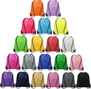 Drawstring Bags Bulk 100 Pcs, 15.7 x 13.3 Inches, 20 Colors Drawstring Bags Bulk 100 Pcs, 15.7 x 13.3 Inches, 20 Colors
