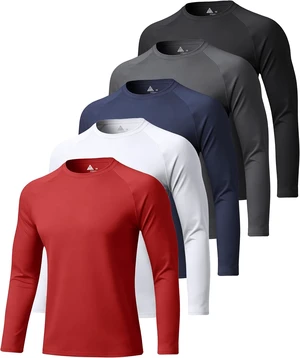 Men's UPF 50+ Moisture Wicking Long Sleeve Workout Shirts Men's UPF 50+ Moisture Wicking Long Sleeve Workout Shirts