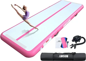 Inflatable Air Tumbling Gymnastics Mat with Pump for Home & Gym Inflatable Air Tumbling Gymnastics Mat with Pump for Home & Gym
