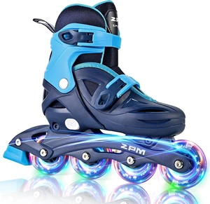 Adjustable Inline Skates for Kids, Girls & Boys Youth Ages 4-12 Adjustable Inline Skates for Kids, Girls & Boys Youth Ages 4-12