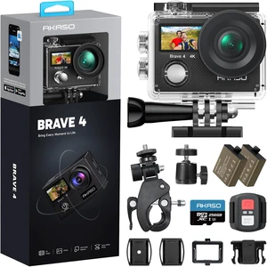 Brave 4 Action Camera 4K30fps Bundle with 256GB MicroSD U3 Card Brave 4 Action Camera 4K30fps Bundle with 256GB MicroSD U3 Card