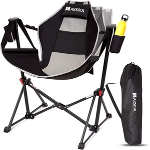 Foldable Swinging Hammock Camping Chair Portable Rocking Swing Chair with Storage Bag, 265 lbs Adult Weight Capacity for Lawn, Camp & Outdoor Foldable Swinging Hammock Camping Chair Portable Rocking Swing Chair with Storage Bag, 265 lbs Adult Weight Capacity for Lawn, Camp & Outdoor