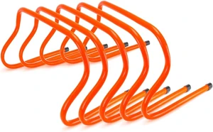 5-Pack Hi Visibility Agility Training Hurdles Speed & Endurance Practice Equipment for Track & Field, Football, Soccer & Cross Country, Indoor/Outdoor 5-Pack Hi Visibility Agility Training Hurdles Speed & Endurance Practice Equipment for Track & Field, Football, Soccer & Cross Country, Indoor/Outdoor