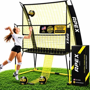 Adjustable-Height Volleyball Training Net Equipment System Adjustable-Height Volleyball Training Net Equipment System