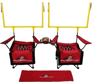 The Ultimate Football Yard Game Set Outdoor Football Toss for Tailgating, Backyard, Beach, Park, Tournaments & Sports Training, Score Touchdowns, Kick Field Goals The Ultimate Football Yard Game Set Outdoor Football Toss for Tailgating, Backyard, Beach, Park, Tournaments & Sports Training, Score Touchdowns, Kick Field Goals