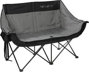 Heavy Duty Double Camping Chair Couch, Supports 650 lbs Heavy Duty Double Camping Chair Couch, Supports 650 lbs