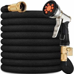 50ft Flexible Garden Hose, Ultra Lightweight & Leak-Proof, Sturdy 50ft Flexible Garden Hose, Ultra Lightweight & Leak-Proof, Sturdy
