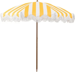 6.5FT Boho Fringe Outdoor Patio Umbrella, Beach 6.5FT Boho Fringe Outdoor Patio Umbrella, Beach