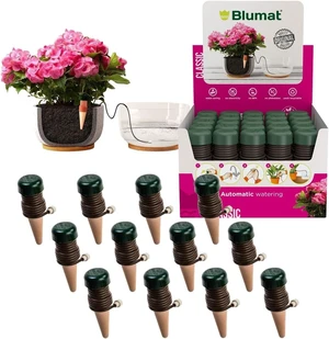 Classic Self-Watering Plant Stakes Prevents Over & Underwatering While Away, Ideal for Indoor Plants (12 Pack w/o Adapter) Classic Self-Watering Plant Stakes Prevents Over & Underwatering While Away, Ideal for Indoor Plants (12 Pack w/o Adapter)