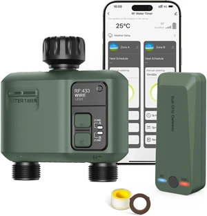 2-Zone WiFi Water Timer for Garden Hose 2-Zone WiFi Water Timer for Garden Hose