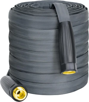 5/8-Inch Flexible Garden Hose, 50 FT Lightweight Water Hose for Gardening 5/8-Inch Flexible Garden Hose, 50 FT Lightweight Water Hose for Gardening