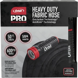 Pro ExoJacket Heavy-Duty Water Hose, 50 ft x 5/8 in Pro ExoJacket Heavy-Duty Water Hose, 50 ft x 5/8 in