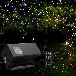 White Laser Outdoor Light Projector, 3 Modes Christmas Snowflake & Fairy Lights with Remote for Home, Garden & Trees White Laser Outdoor Light Projector, 3 Modes Christmas Snowflake & Fairy Lights with Remote for Home, Garden & Trees