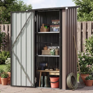Small Vertical Outdoor Storage Cabinet Shed with Floor Small Vertical Outdoor Storage Cabinet Shed with Floor