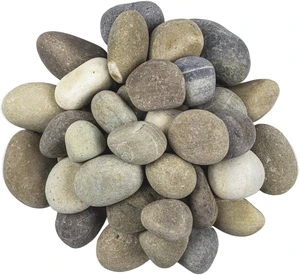 40 lb Multicolor Polished Decorative Landscape Pebbles Stone 40 lb Multicolor Polished Decorative Landscape Pebbles Stone