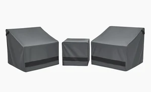 3-Piece Waterproof Patio Furniture Cover Set 600D Heavy Duty Grey Lawn Furniture Covers 3-Piece Waterproof Patio Furniture Cover Set 600D Heavy Duty Grey Lawn Furniture Covers