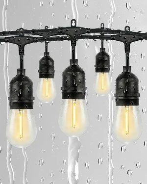 25FT Outdoor String Lights for Patio, Balcony, Porch & Backyard 25FT Outdoor String Lights for Patio, Balcony, Porch & Backyard