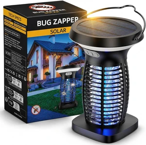 Outdoor Solar Bug Zapper 4200V Electric Mosquito Killer for Patio Outdoor Solar Bug Zapper 4200V Electric Mosquito Killer for Patio