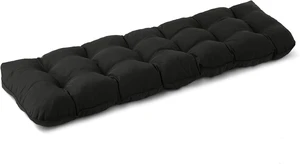 48x18x5 Inch Black Outdoor Bench Cushion 48x18x5 Inch Black Outdoor Bench Cushion