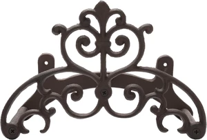 Heavy Duty Brown Cast Iron Outdoor Garden Water Hose Hanger Heavy Duty Brown Cast Iron Outdoor Garden Water Hose Hanger