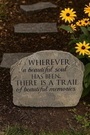 Garden Stone "Beautiful Soul" Garden Stone "Beautiful Soul"