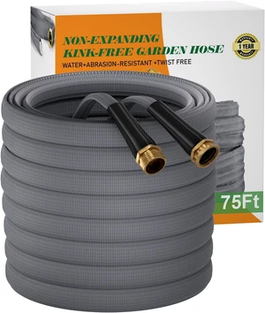 75 Ft Non-Expanding Kink-Free Garden Water Hose 75 Ft Non-Expanding Kink-Free Garden Water Hose