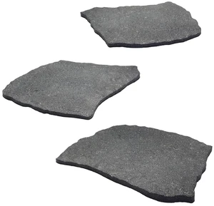 3 Pack Rubber Stepping Stones Outdoor Garden Pavers for Pathway & Walkway 3 Pack Rubber Stepping Stones Outdoor Garden Pavers for Pathway & Walkway