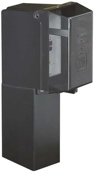 GPD19B-1 Gard-N-Post 19.5-Inch Black Low-Profile Outdoor Landscape Lighting Post Enclosure with Outlet Cover, 1-Pack GPD19B-1 Gard-N-Post 19.5-Inch Black Low-Profile Outdoor Landscape Lighting Post Enclosure with Outlet Cover, 1-Pack