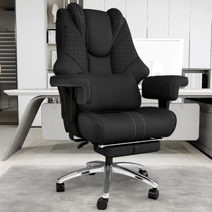 High Back Big & Tall Office Chair with Foot Rest Computer Desk Chair High Back Big & Tall Office Chair with Foot Rest Computer Desk Chair