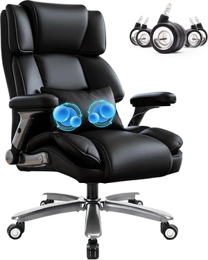 400 Lbs Heavy Duty Big & Tall Executive Chair High Back Home Desk Chair 400 Lbs Heavy Duty Big & Tall Executive Chair High Back Home Desk Chair