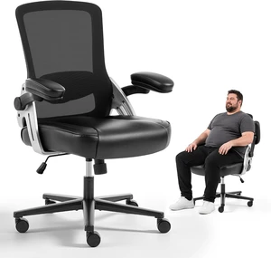 500 Lbs Big & Tall Office Chair Executive Leather Desk Chair 500 Lbs Big & Tall Office Chair Executive Leather Desk Chair