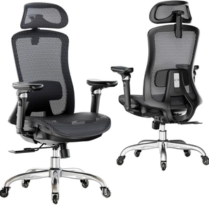 Mesh Ergonomic Office Chair with Sliding Seat Depth, Mesh Desk Chair Mesh Ergonomic Office Chair with Sliding Seat Depth, Mesh Desk Chair