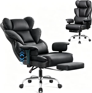 Big & Tall Office Chair 400 lbs, Gaming Chair with 23" Wide Seat Big & Tall Office Chair 400 lbs, Gaming Chair with 23" Wide Seat