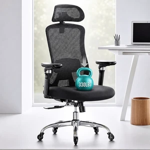 Big & Tall Ergonomic Office Chair with 6D Armrests Big & Tall Ergonomic Office Chair with 6D Armrests